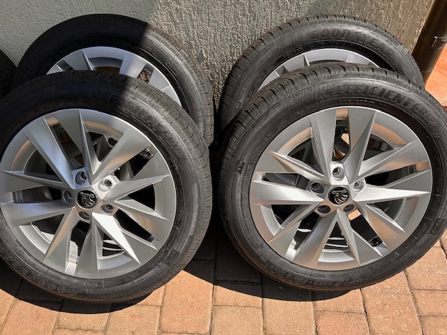 Hliníková kola Škoda Octavia