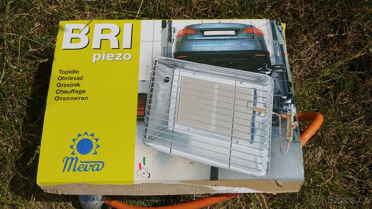 Plynové topidlo Meva BRI piezo TB01005P