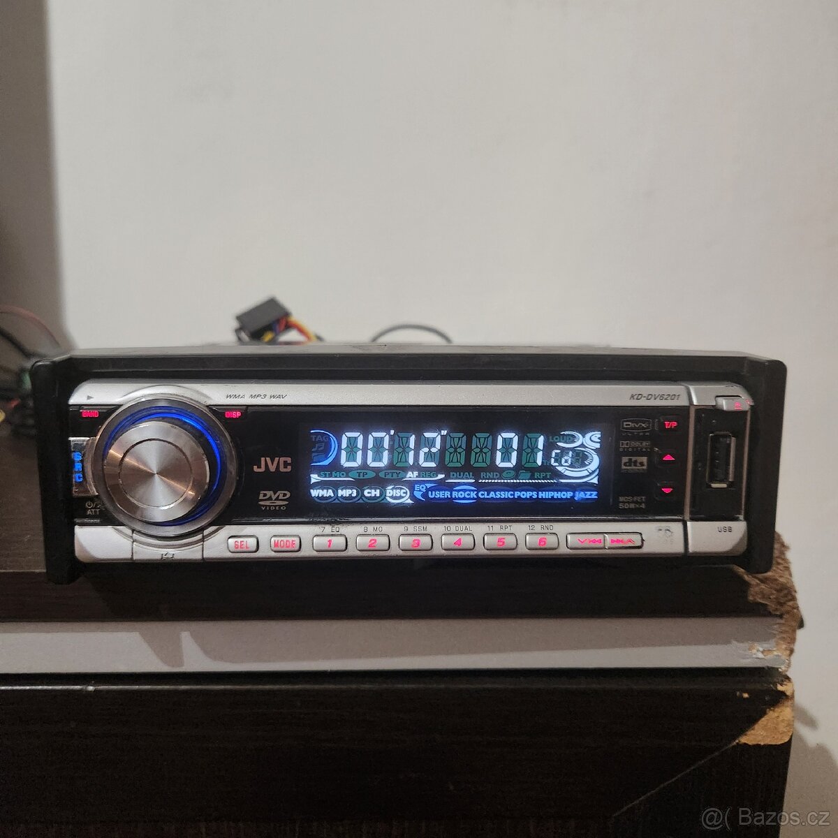 JVC KD-DV6201 CD MP3 USB DVD AUTORADIO