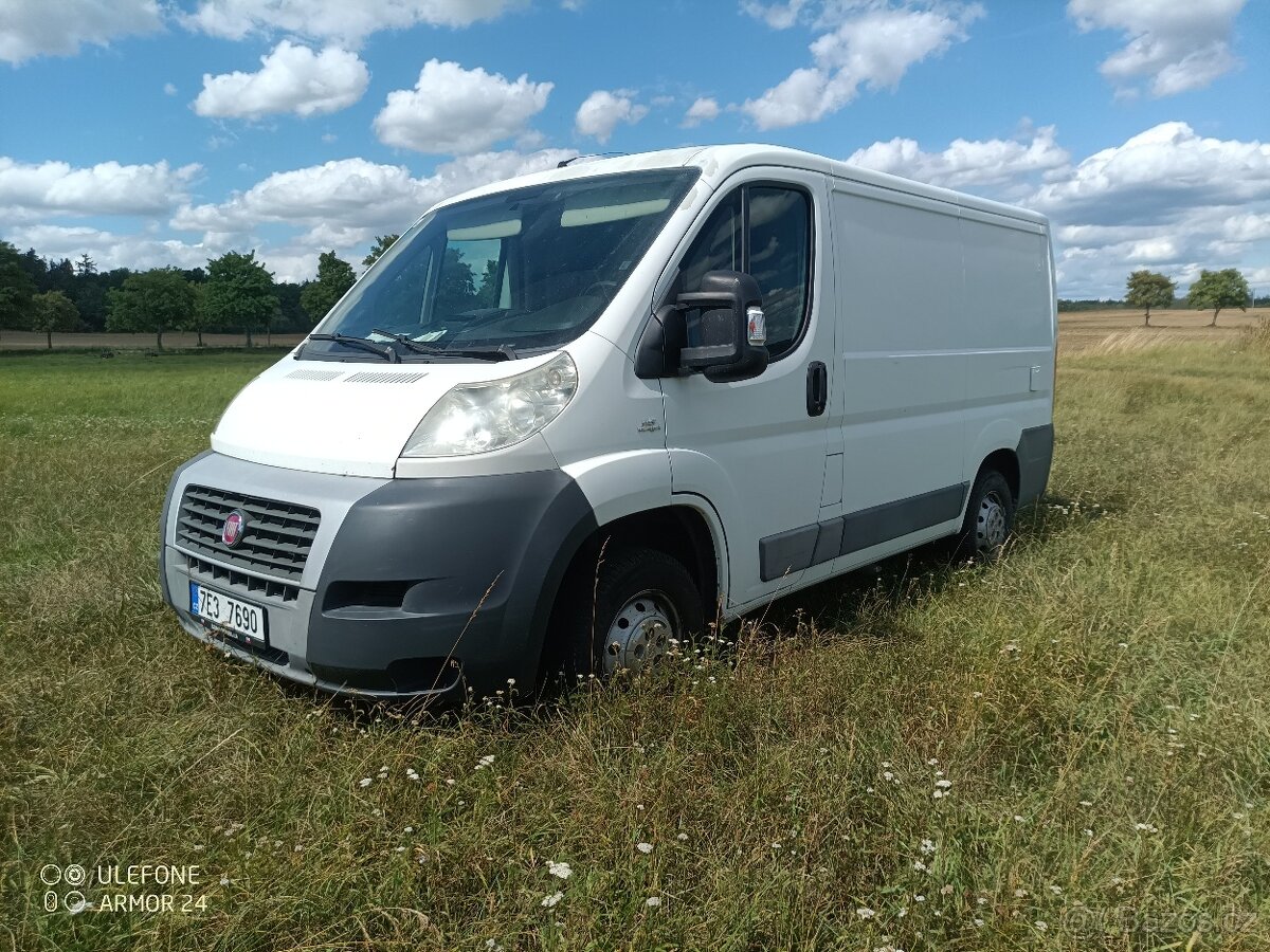 Fiat Ducato 2.0 85kw, nový motor, 2013, tažné