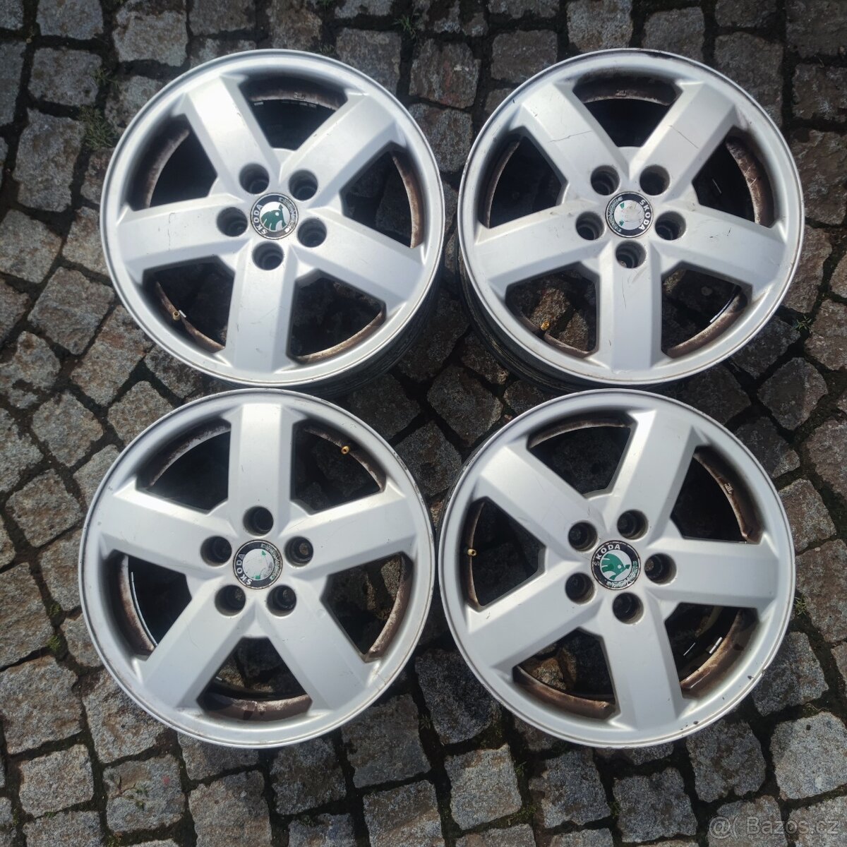 ALU kola škoda 5 x 100