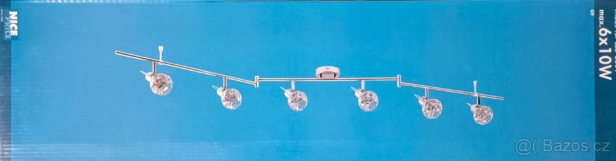 2 kusy LED stropních svítidel