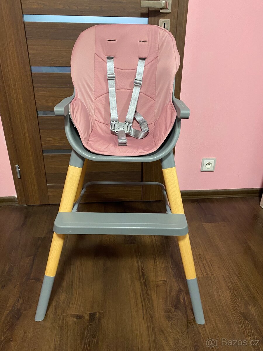 Dětská židlička Zopa Nuvio Blush Pink