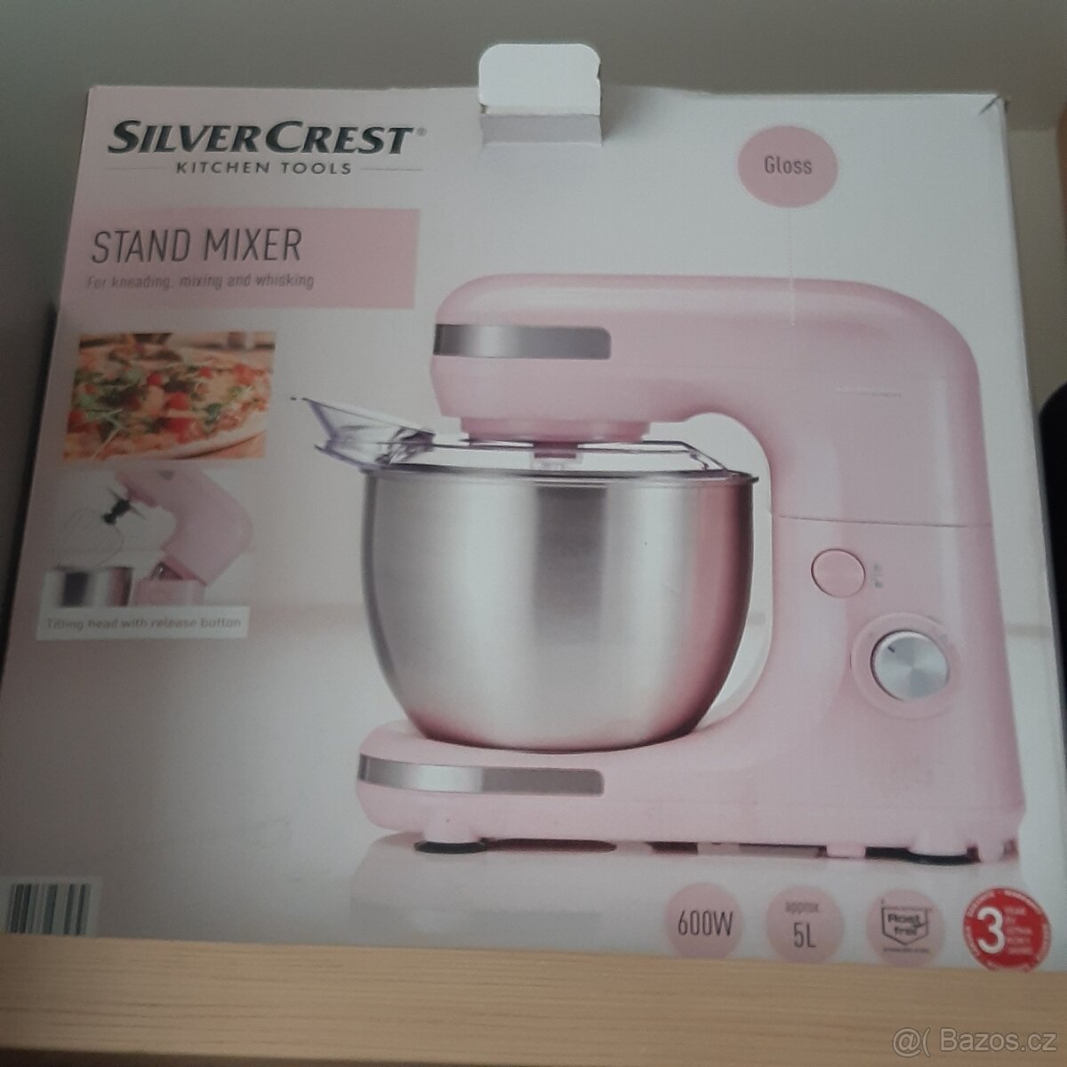 Kuchyňský mixer senzor růžový