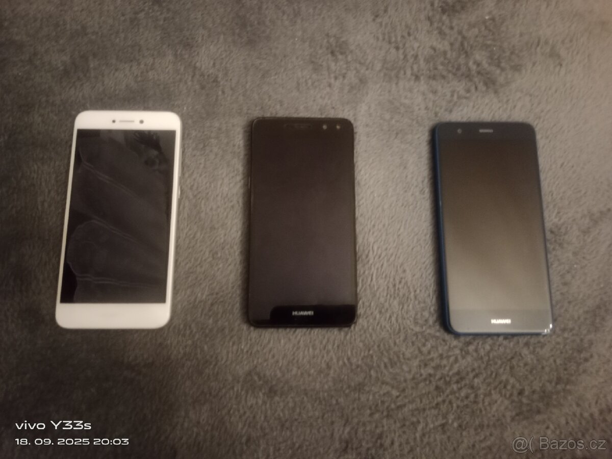 3ks Huawei telefony