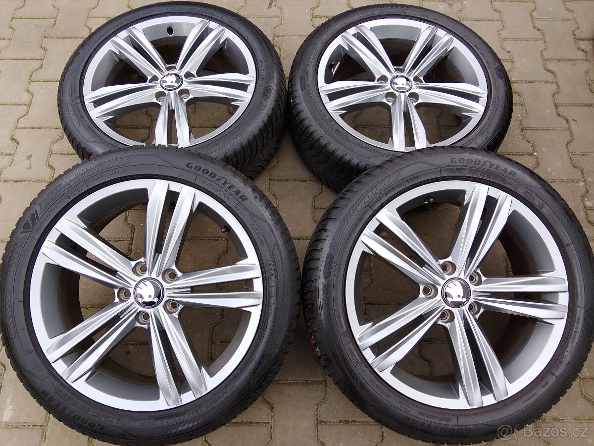 Originální kola VW T-Roc, Škoda Karoq R18 5x112 Sebring