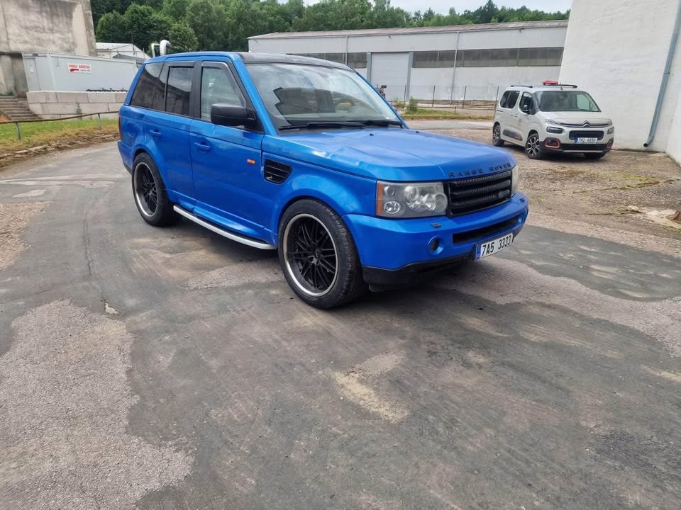 Range rover 2.7d sport R.v 2007, bez stk vadný vstřík