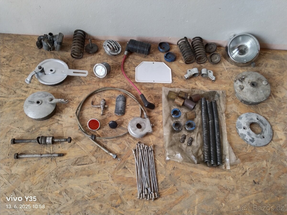 Jawa 550 pařez a 555 pionýr ND