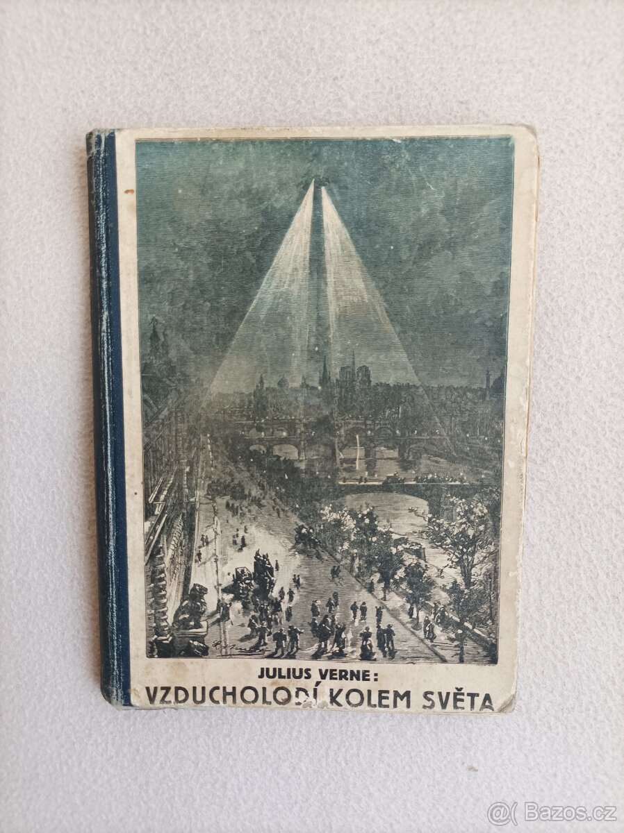Verne: Vzducholodí kolem světa, 4.vydání, Vilímek, 1921
