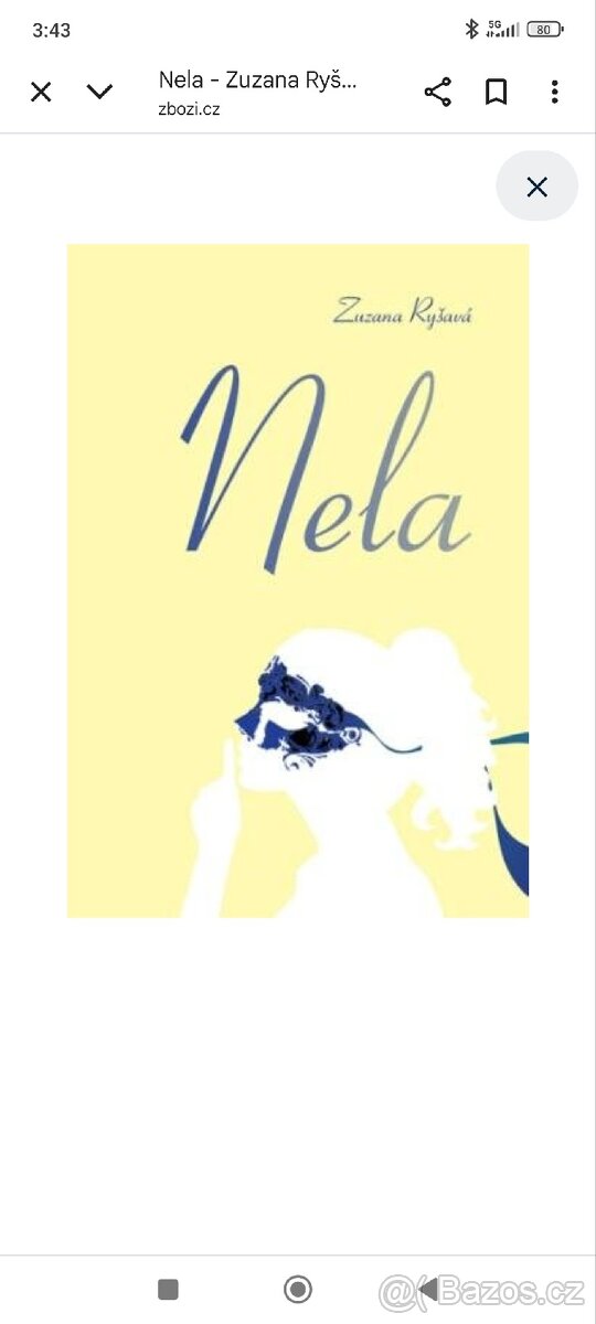 Zuzana Ryšavá kniha Bea a Nela