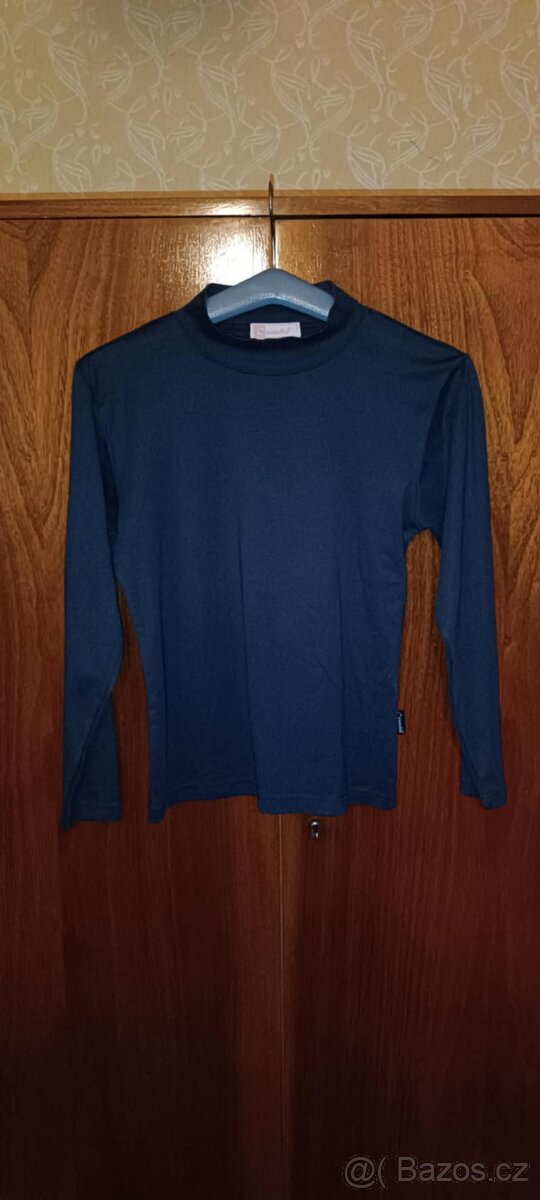 Dámské/Unisex tričko s dlouhým rukávem vel. L šedé