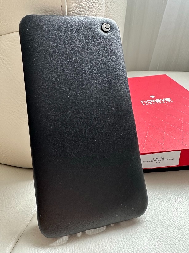 Noreve kožené pouzdro na iPhone 12Pro Max