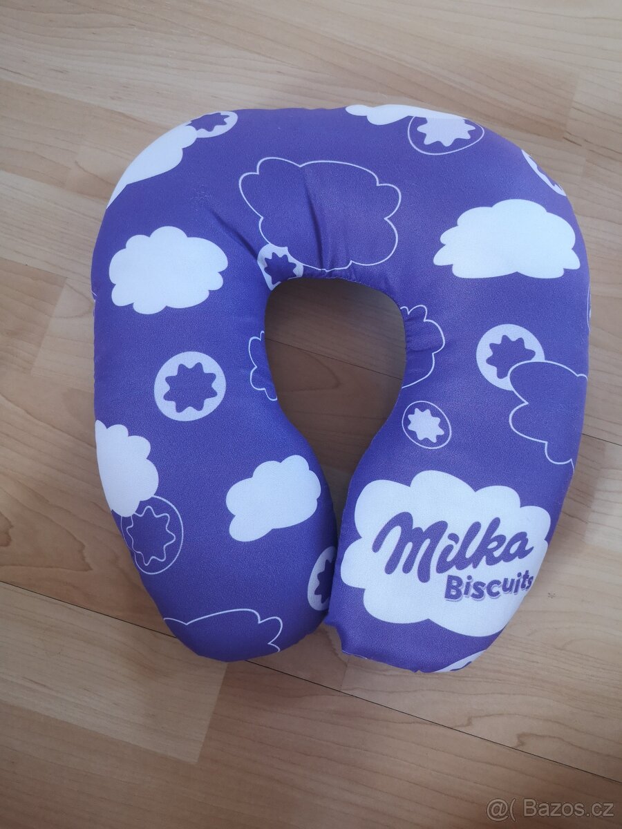 Cestovní polštářek Milka Biscuits