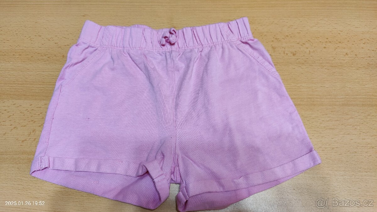 Dívčí kraťasy vel. 110/116