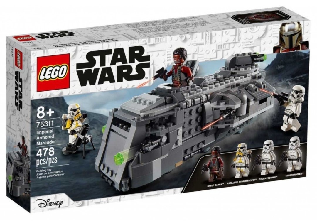 Nové LEGO Star Wars 75311 Imperiální obrněné vozidlo