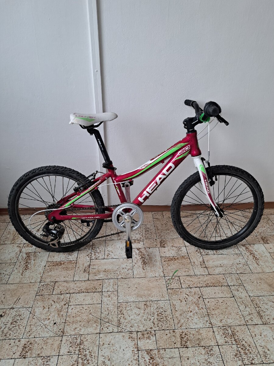 Dětské kolo dívčí Head lauren "20" růžové