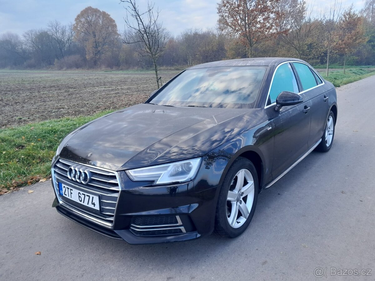 Audi A4 2,0 TDi automat S-LINE