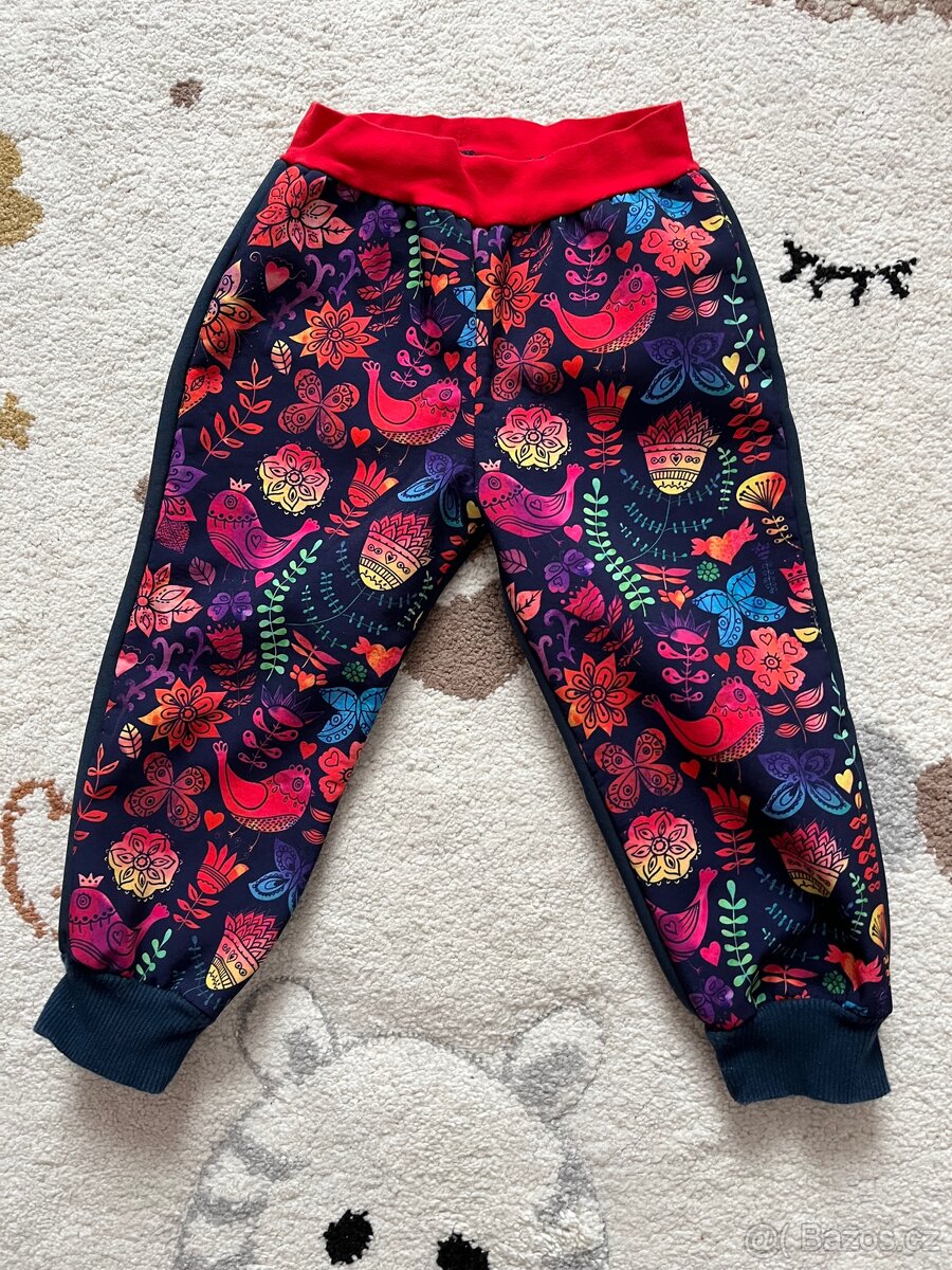 Dětské softshellové kalhoty