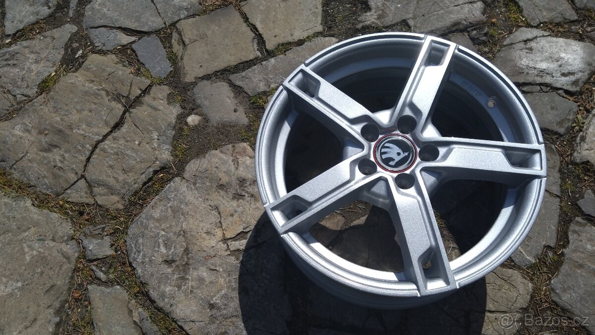 prodám nová al kola 16 17 5x100 na ŠKODA