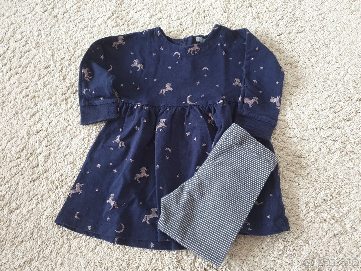 Set šaty a legíny Next 92