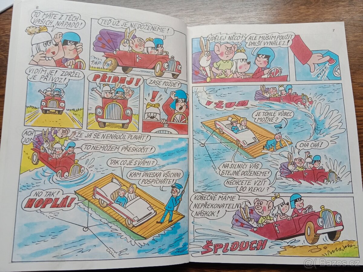 Čtyřlístek mistři volantu 300kč jako nová