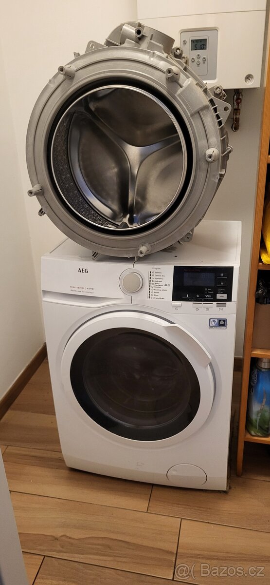 Prací jednotka, buben, vana - Pračkosušička AEG 7000