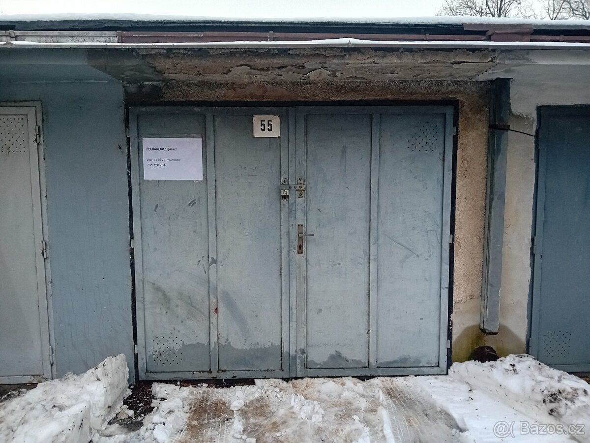prodám garáž v Terezíně