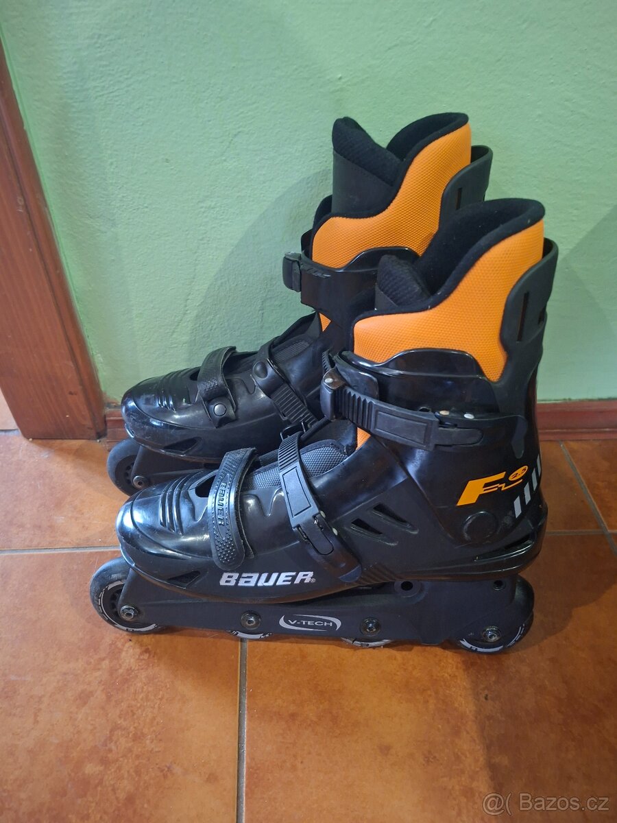 Kolečkové brusle 42 BAUER