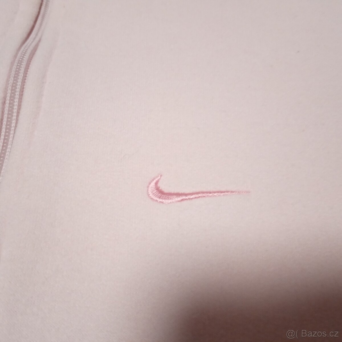 Značková růžová mikina NIKE vel. XL