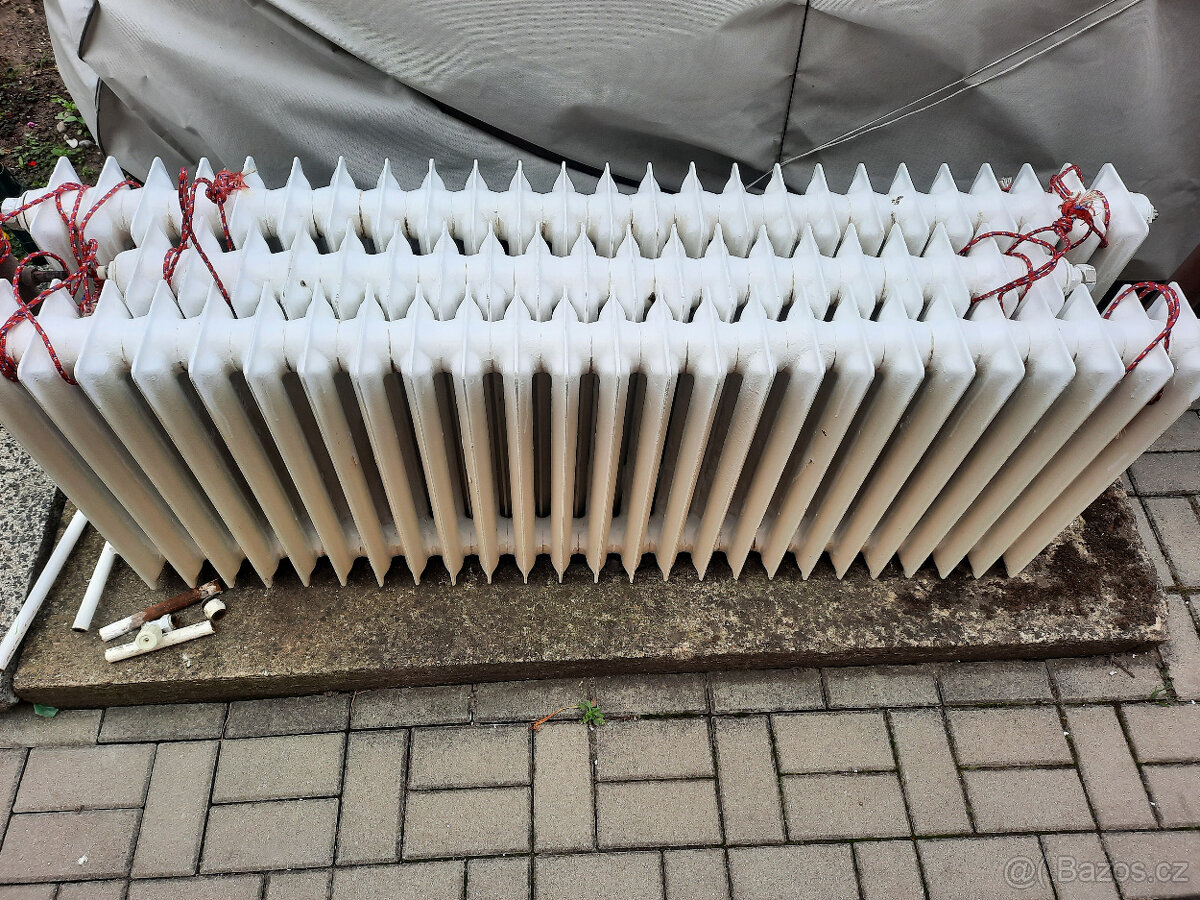 litinové radiátory