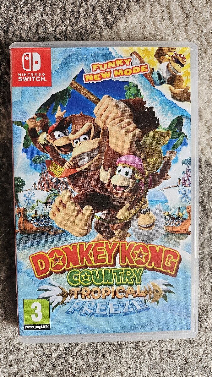 Donkey kong tropical Freeze Nintendo switch