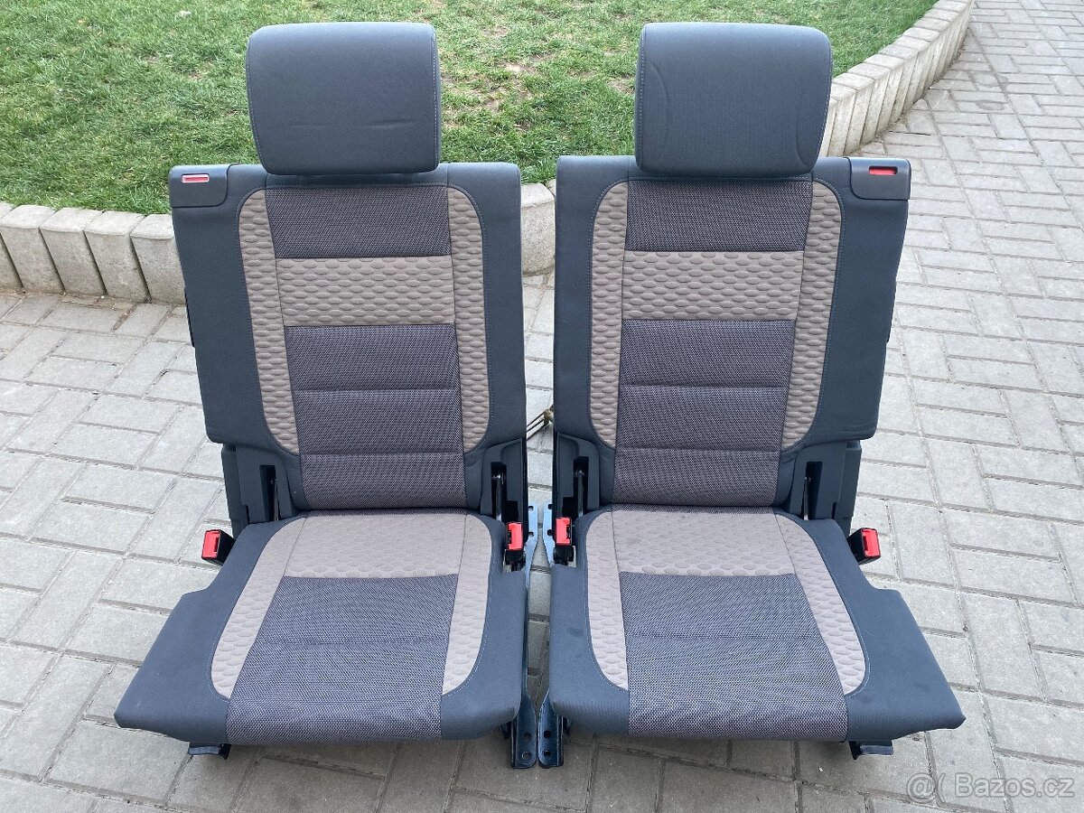 Třetí řada sedadel vw touran I