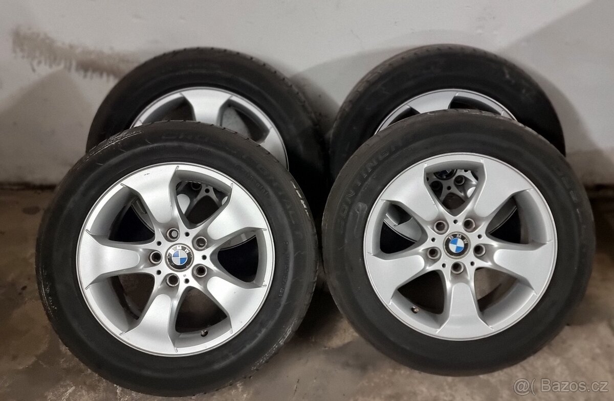 Alu kola BMW X3 E83, disky BMW 235/55R17 Elektrony BMW