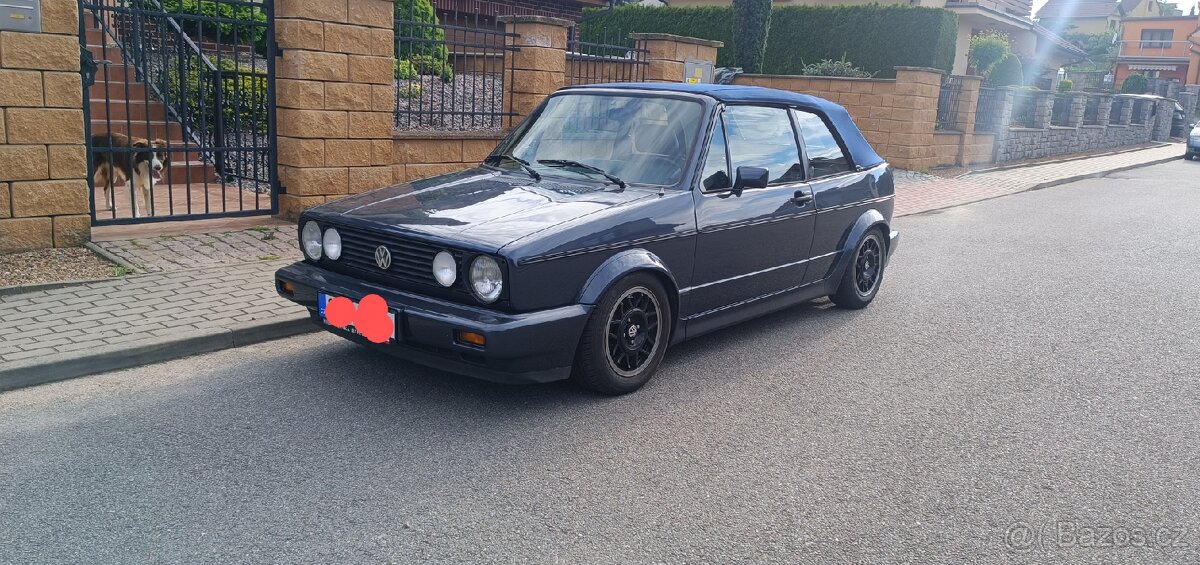 VW golf mk1 cabrio Karman 1.8i, 70kw, r.v.1989