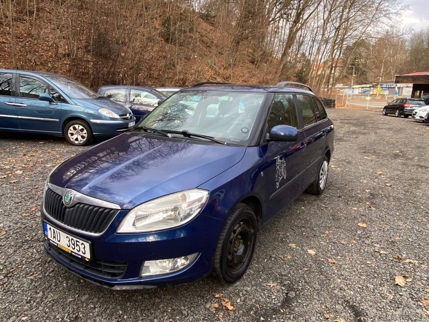 Škoda Fabia Combi 1.6TDI 77kW tažné klimatizace 2010 ČR