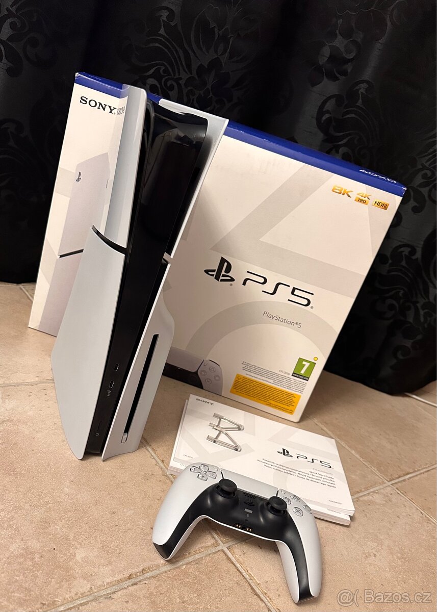 Sony PS5 Slim s mechanikou, top stav, záruka