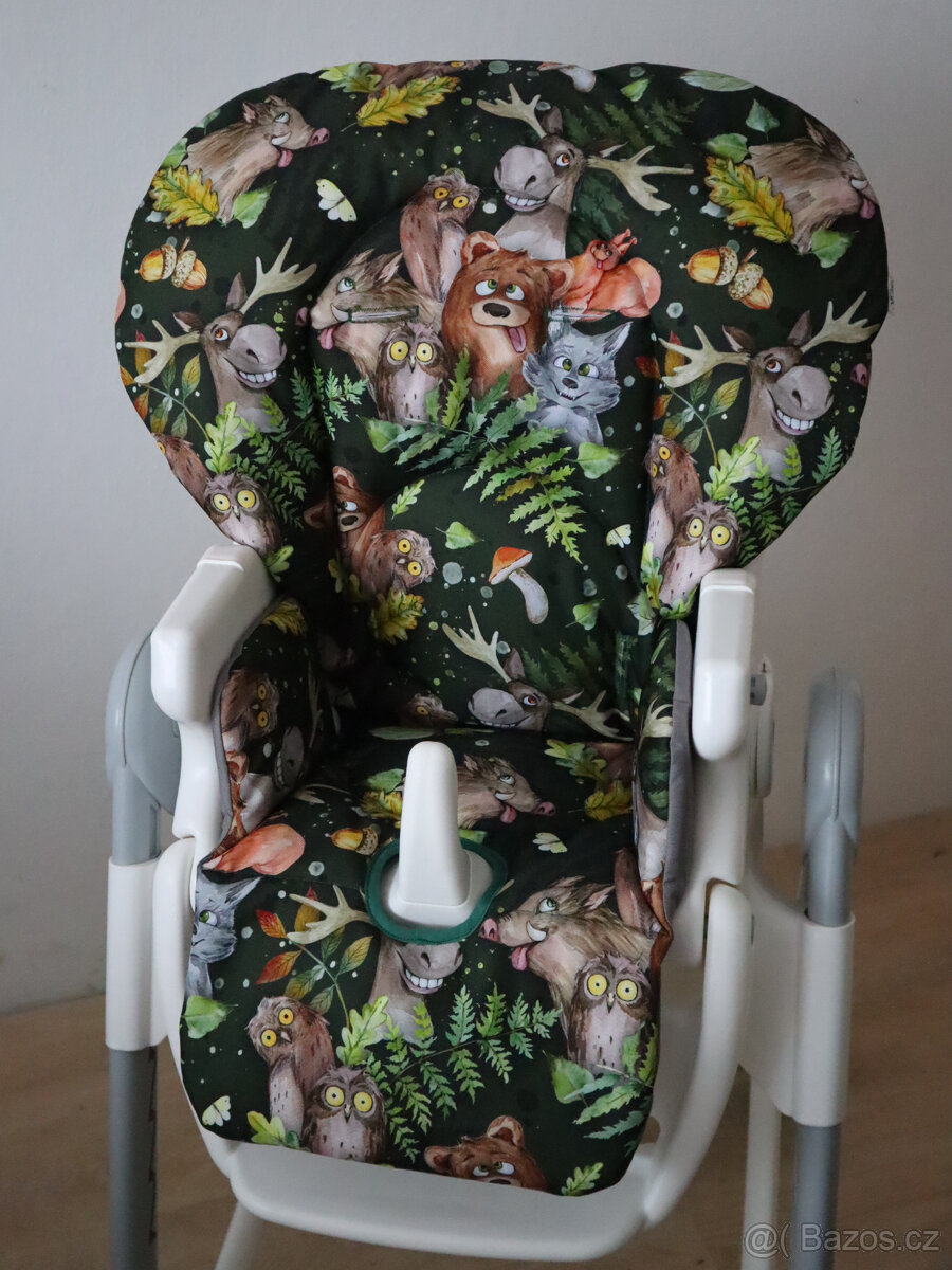 POTAH NA ŽIDLIČKU CAM CAMPIONE - 100% POLYESTER - zelený
