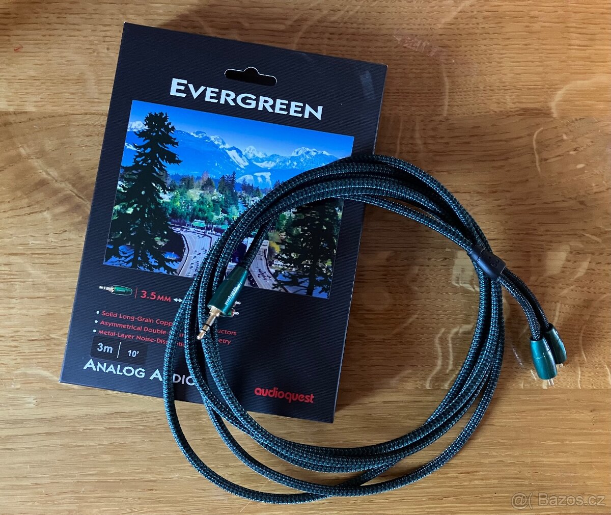 Audioquest evergreen jack-cinch 3m