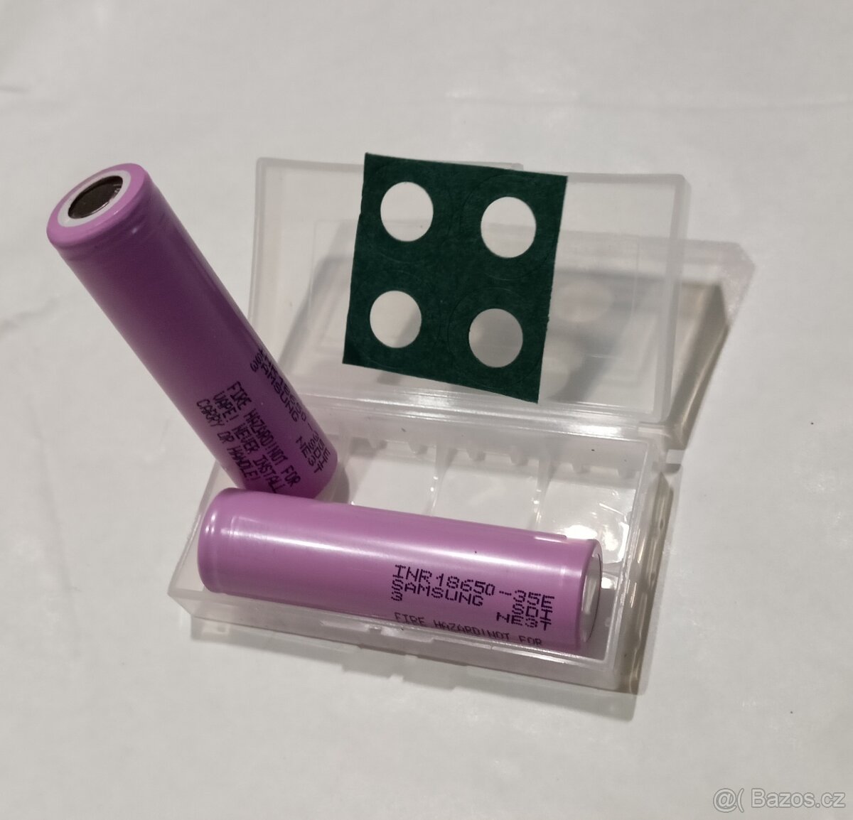 Blistr 2ks baterie Li-ion SAMSUNG INR18650-35E 8A/10A NOVÉ
