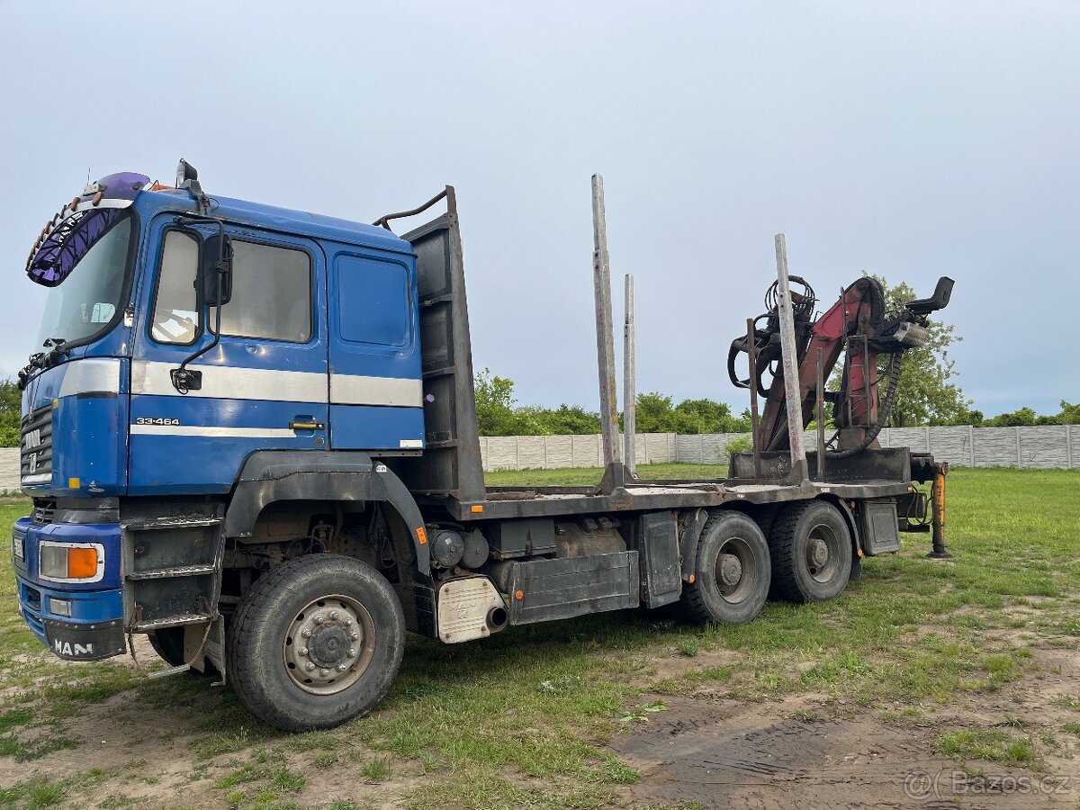Lesovoz Öaf Man F 2000 6x6