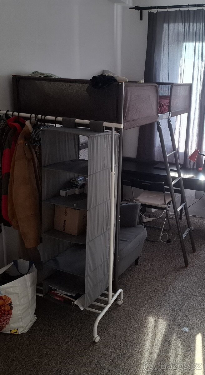 Vyvýšená patrová postel TUFFING