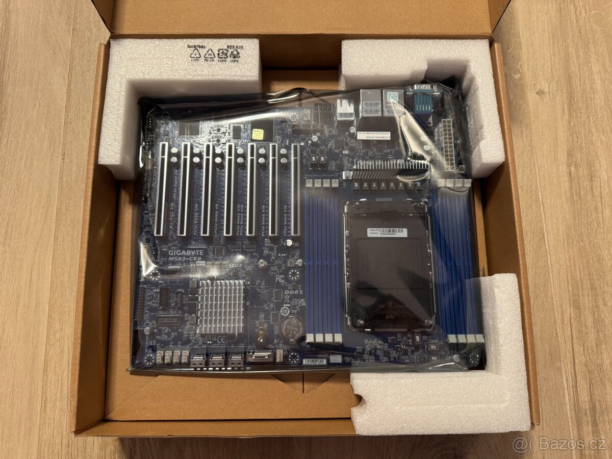Gigabyte MS03-CE0 LGA4677 podpora SPR i EMR