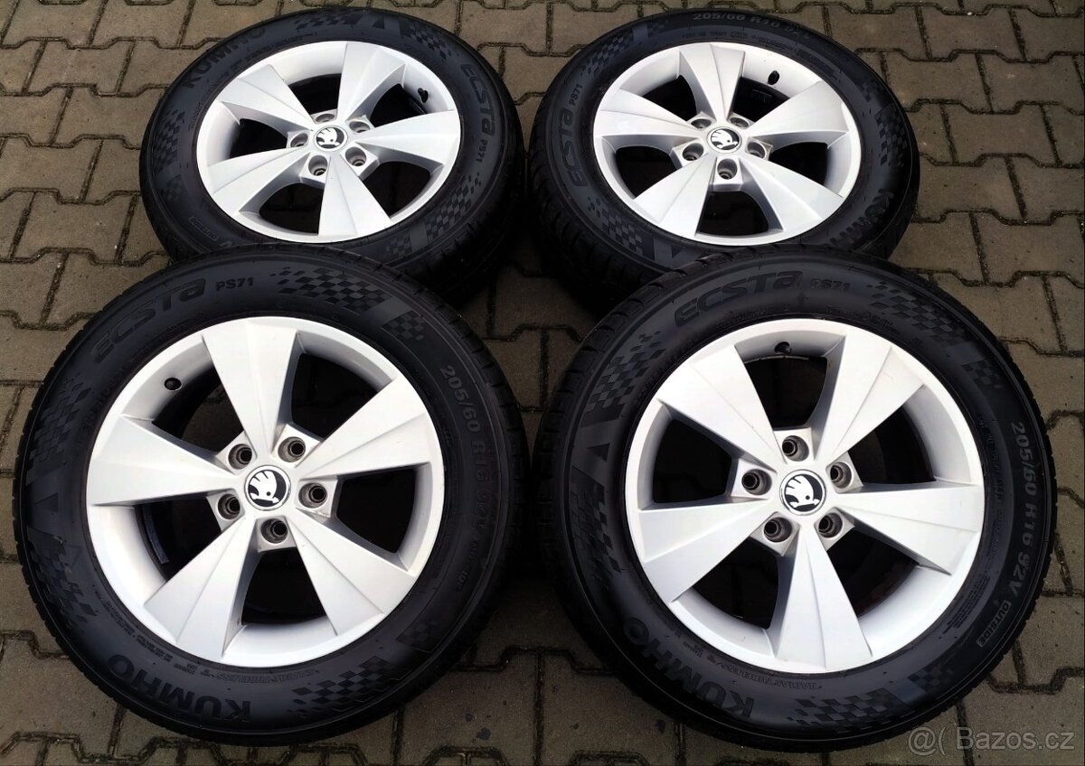Disky originální Škoda Octavia IV 5x112 R16 Velorum