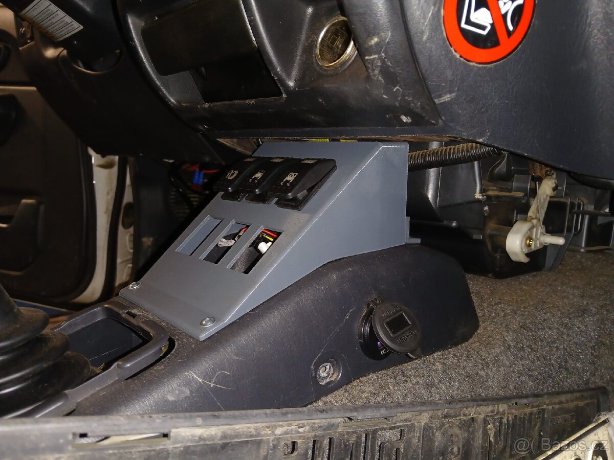 SUZUKI JIMNY konzole na tlačítka, vypínače