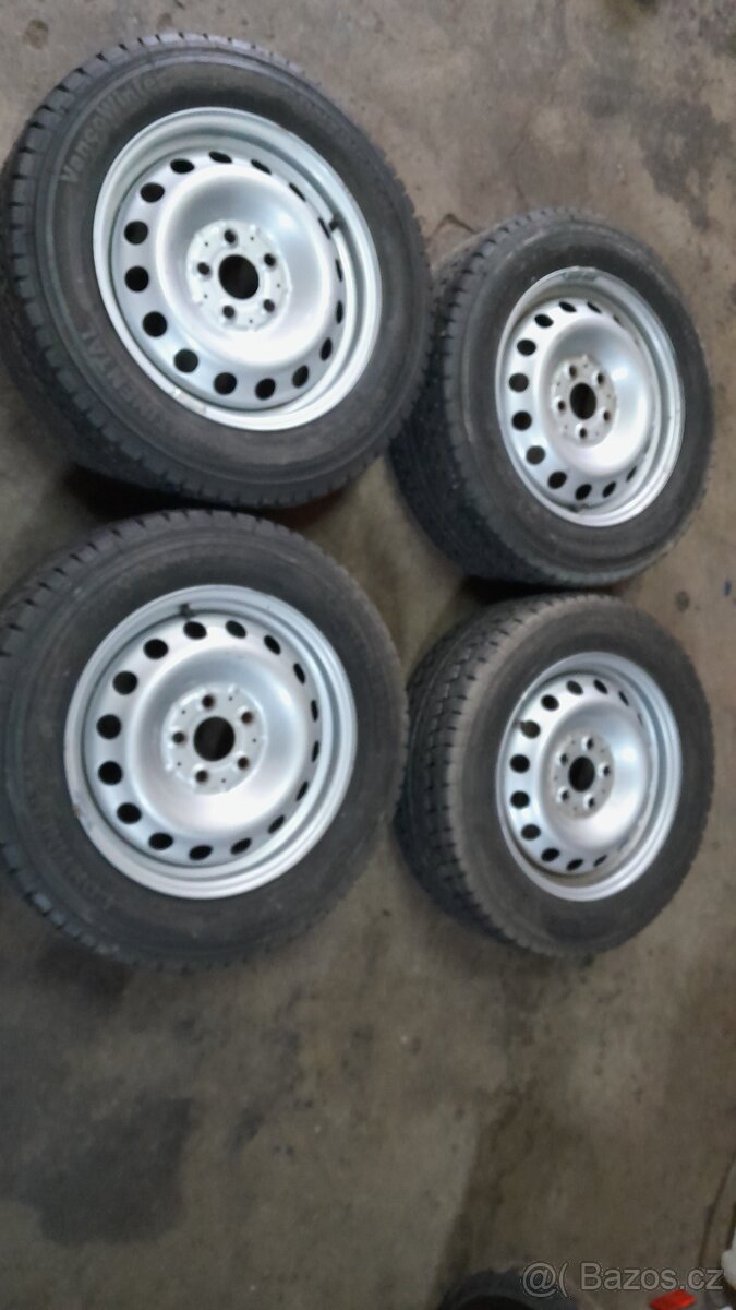 Prodám plechové disky 5x112 R16C