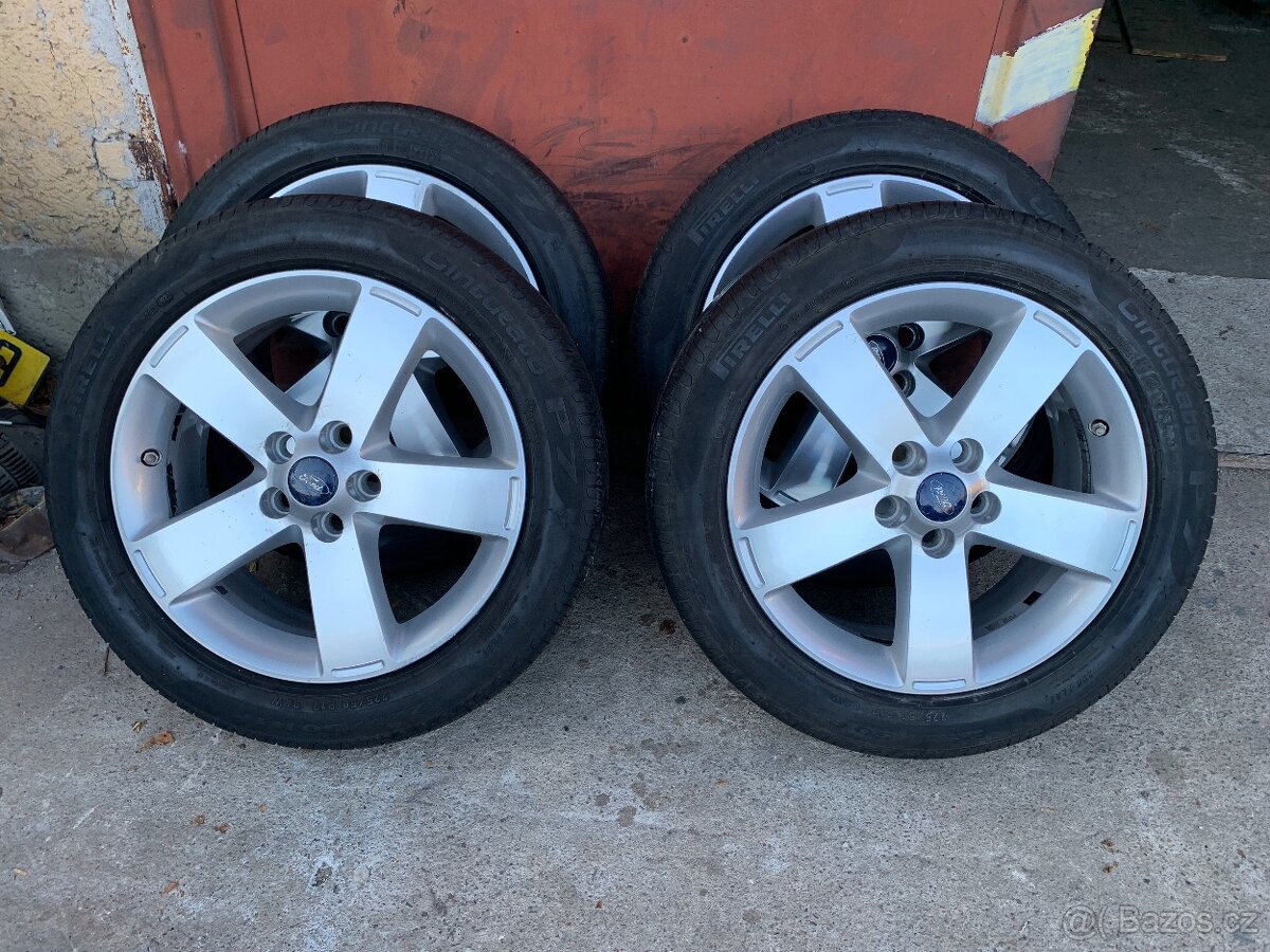 Ford orig. alu kola 5x108 R17 vč. pneu 225/50 R17