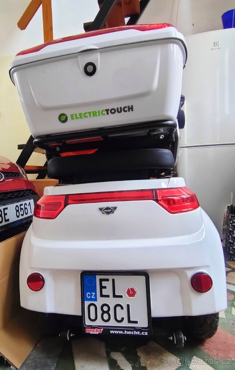E tříkolka HECHT s spz