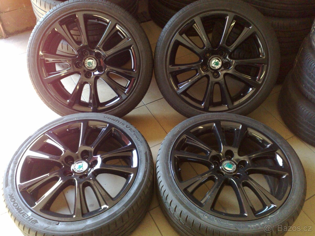 alu kola 5x112 r18 original škoda 225/40/18