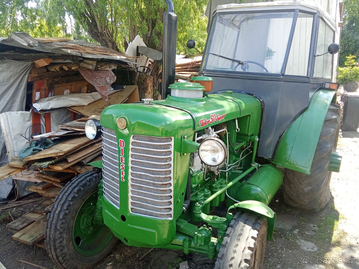 Zetor super 50 bez dokladů