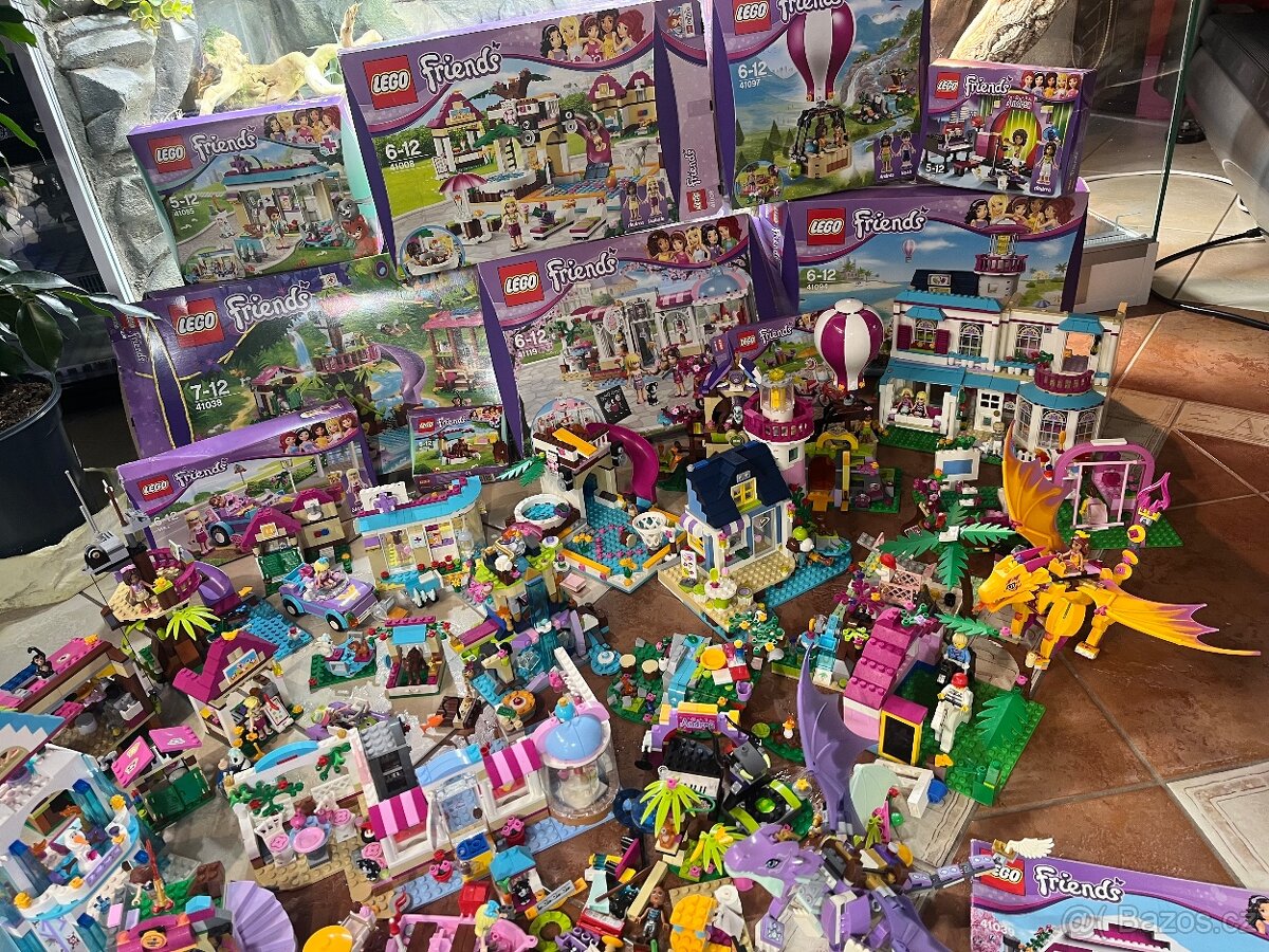 Mega sada LEGO FRIENDS+úložné boxy GRATIS